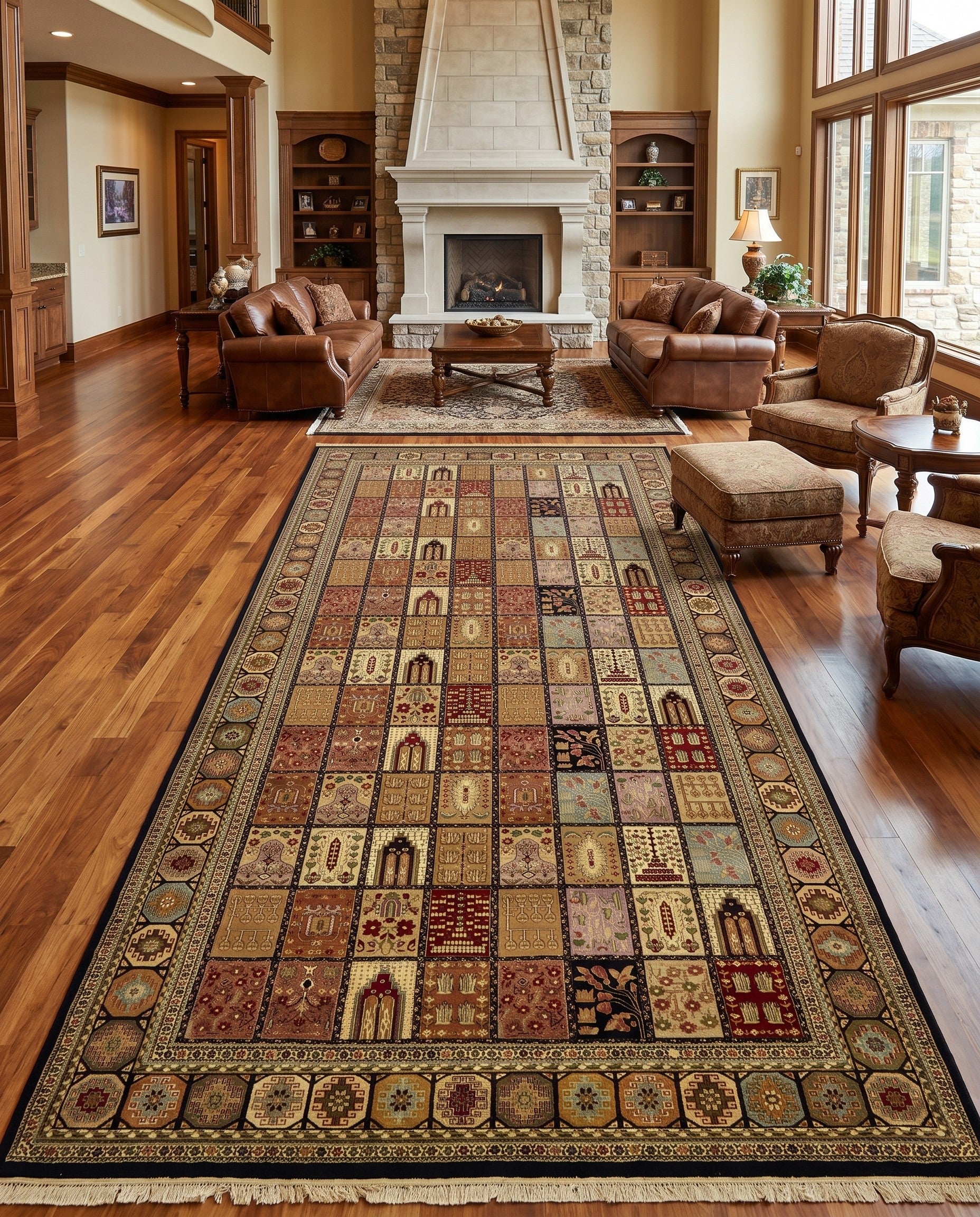 10' x 19' 7 Bakhtiar Rug