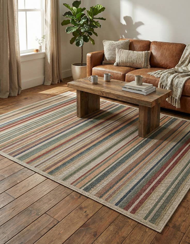 Detail image of 7' x 10' Easy-Clean Baja Indoor / Outdoor Rug