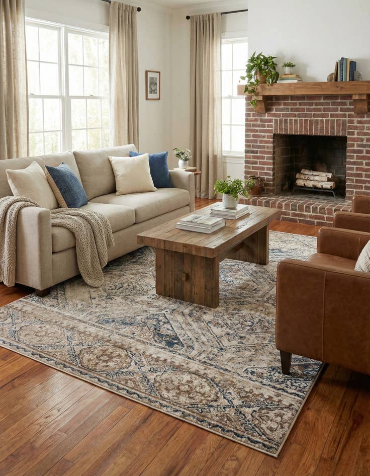 Detail image of 6' x 9' Villa Rug