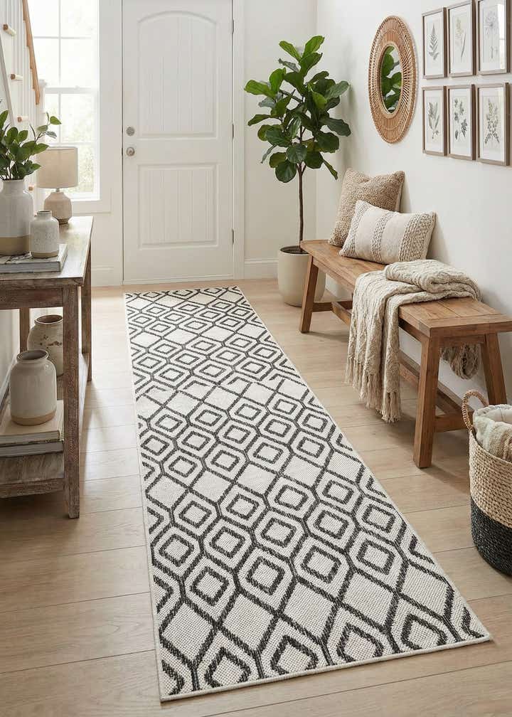 2' x 8' Easy-Clean Jill Zarin Turks and Caicos Indoor / Outdoor Runner Rug
