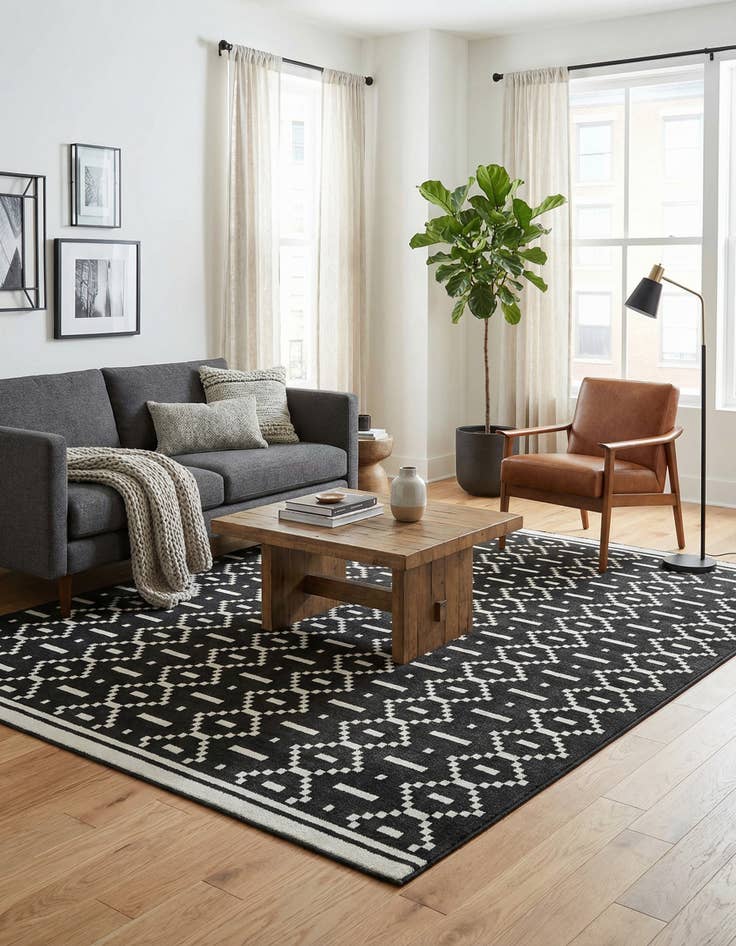 Detail image of 7' 10 x 10' Oslo Rug