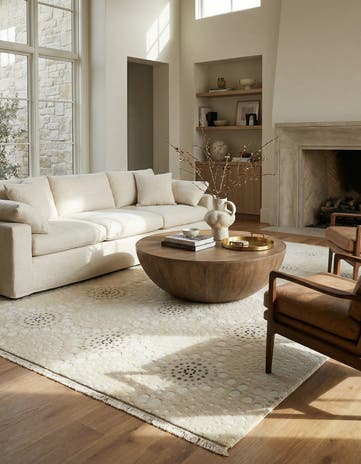 8' 2 x 11' 5 Hand Knotted Darya Wool Rug