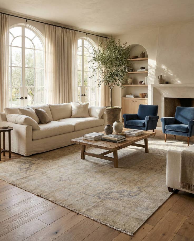 Detail image of 9' 4 x 12' 5 Hand Knotted Ultra Vintage Persian Wool Rug