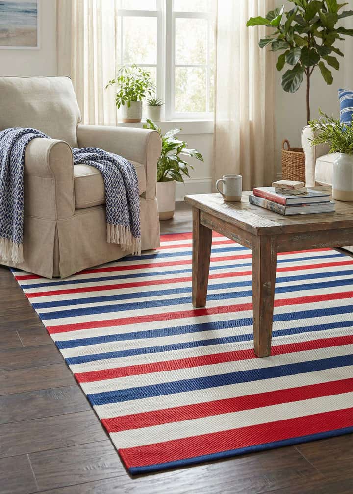 5' x 8' Easy-Clean Vista Breeze Indoor / Outdoor Rug