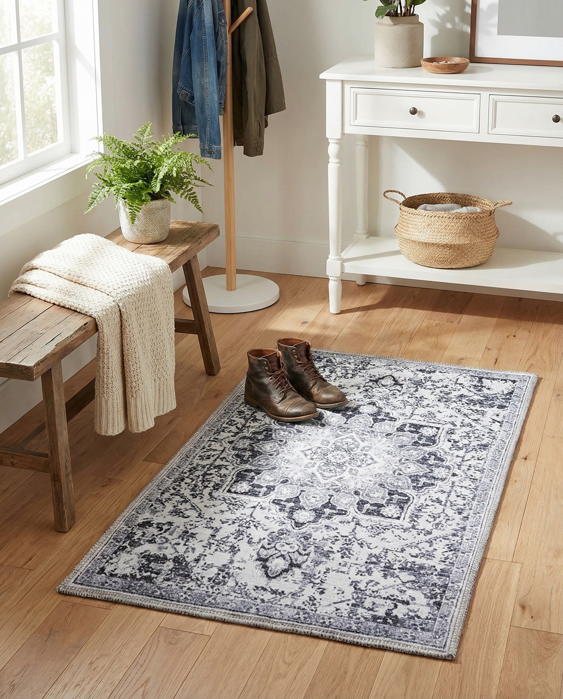 2' x 3' Washable Francesca Rug