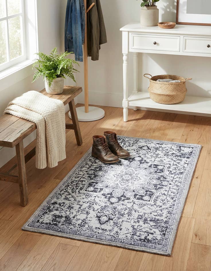 Detail image of  2' x 3'  Washable Francesca Rug