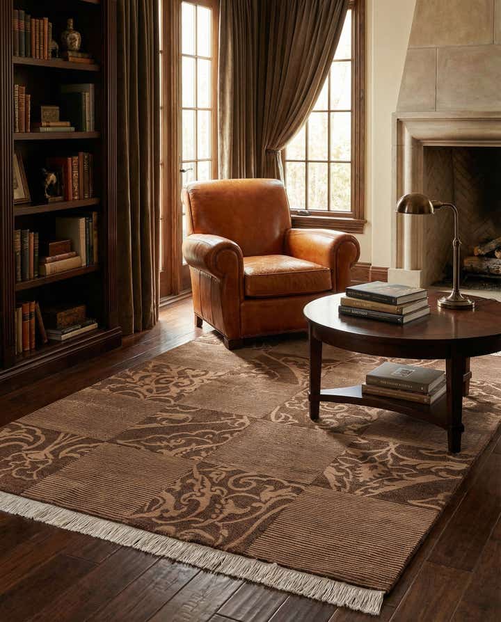 5' 9 x 8' 1 Hand Knotted Darya Wool Rug