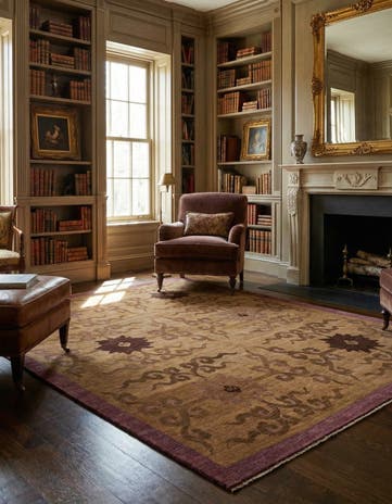8' 2 x 10' 3 Kooches Yardo Wool Rug