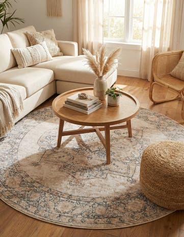 6' x 6' Oregon Round Rug