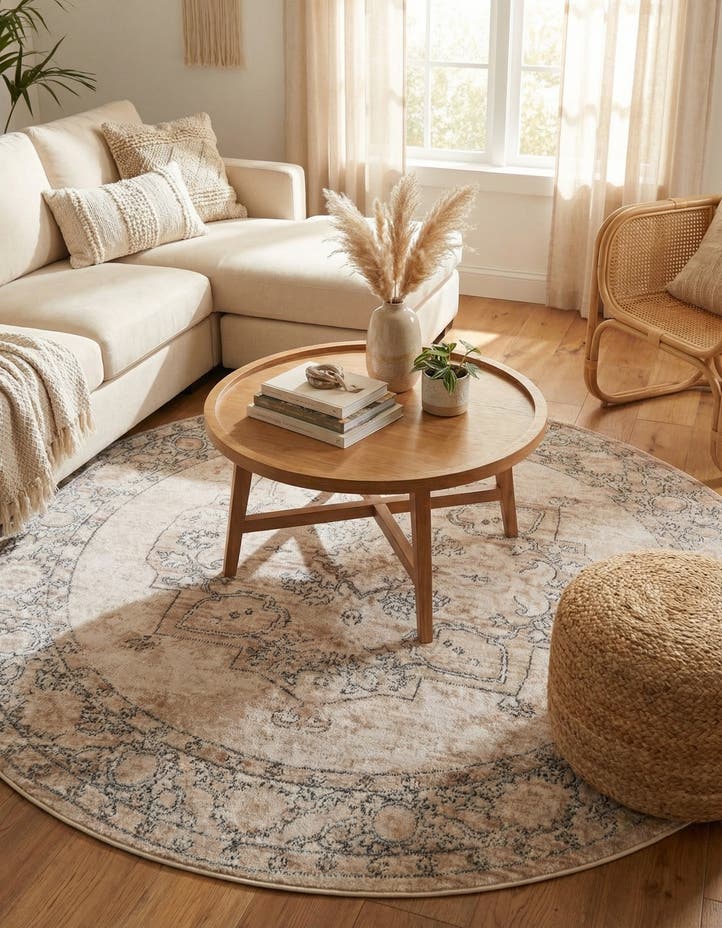 6' x 6' Oregon Round Rug