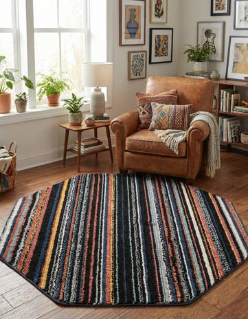 Tagine Octagon Rug