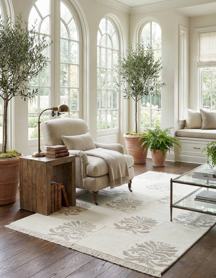 Detail image of  3' 11 x 5' 11 Darya Rug