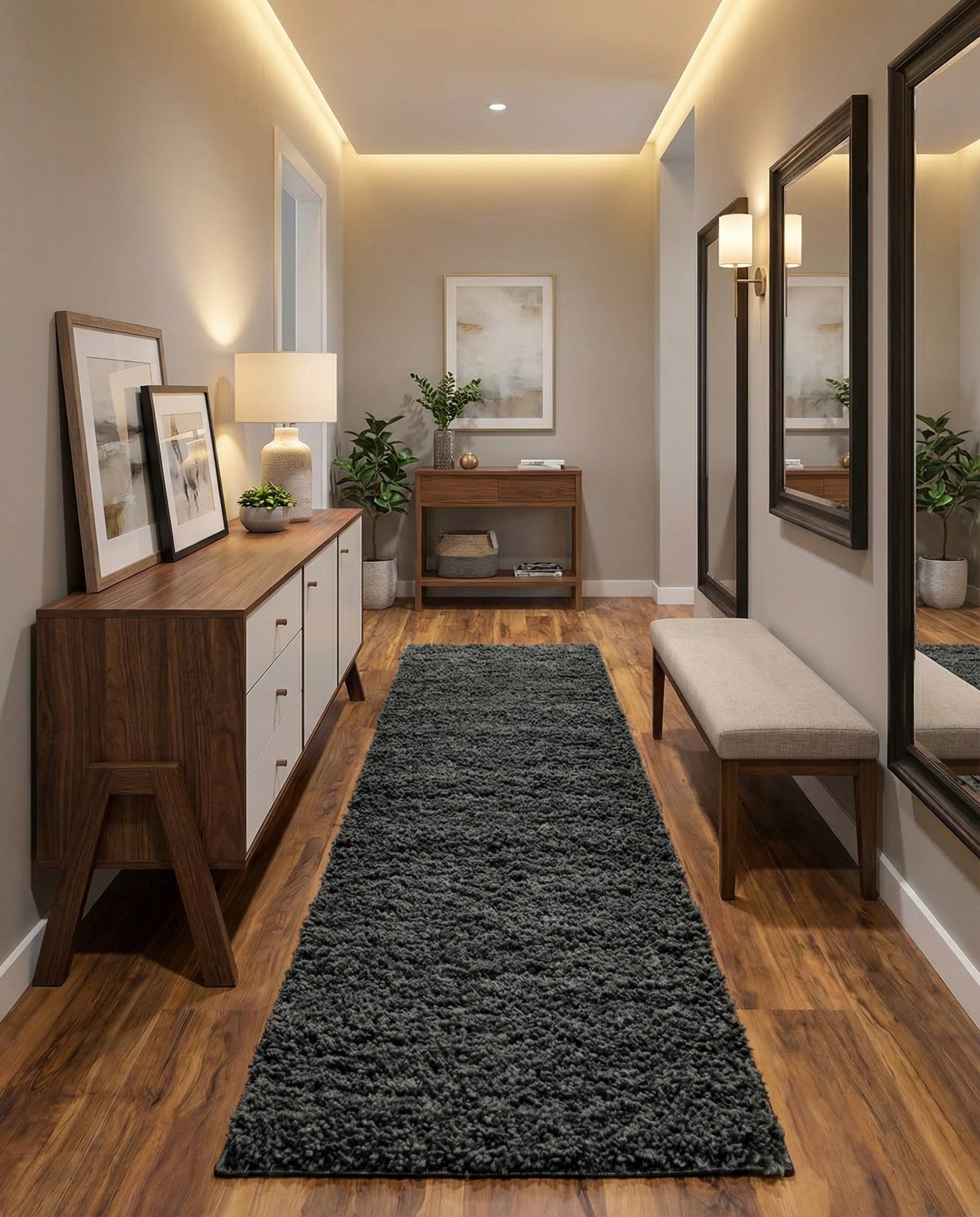  2' 6 x 16' 5 Everyday Shag Runner Rug