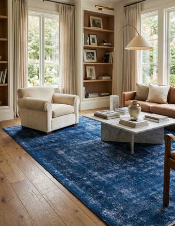 9' x 11' 4 Hand Knotted Ultra Vintage Persian Wool Rug