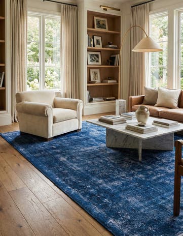9' x 11' 4 Hand Knotted Ultra Vintage Persian Wool Rug