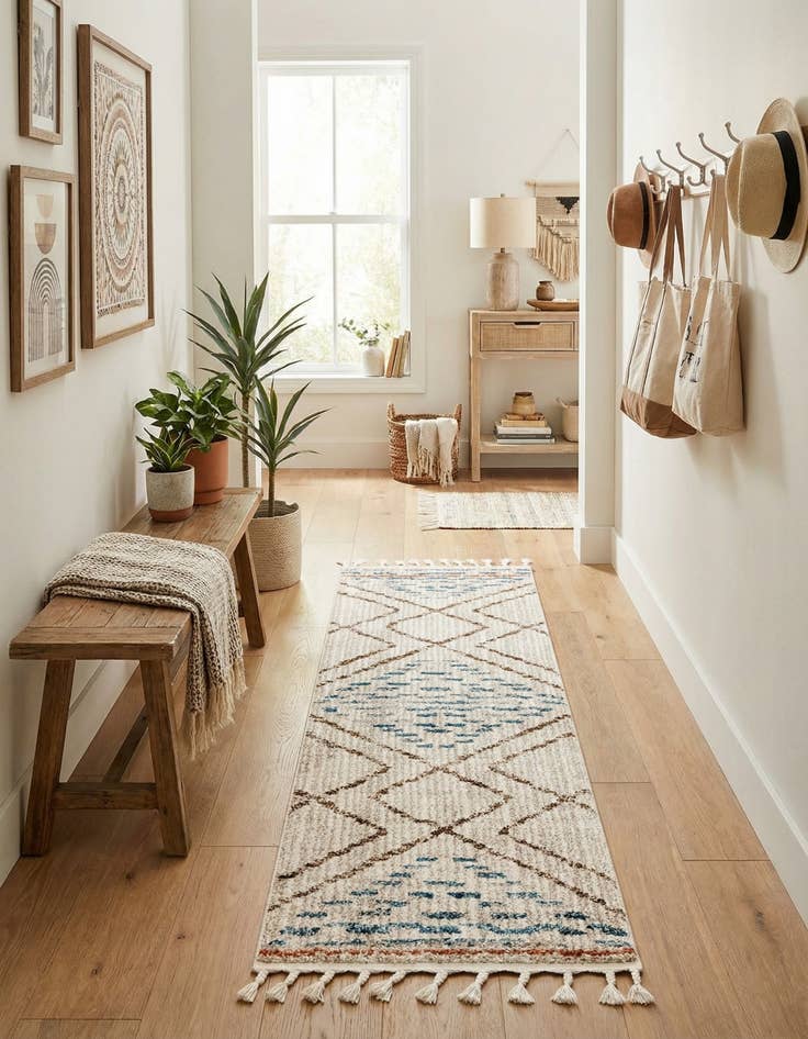 Detail image of 2' x 6' Aramis Runner Rug