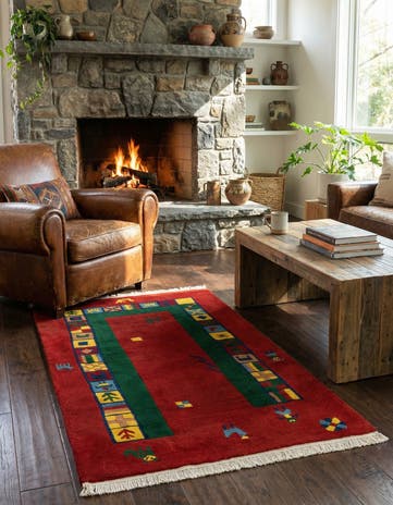 3' 1 x 5' 6 Hand Knotted Tibet Wool Rug