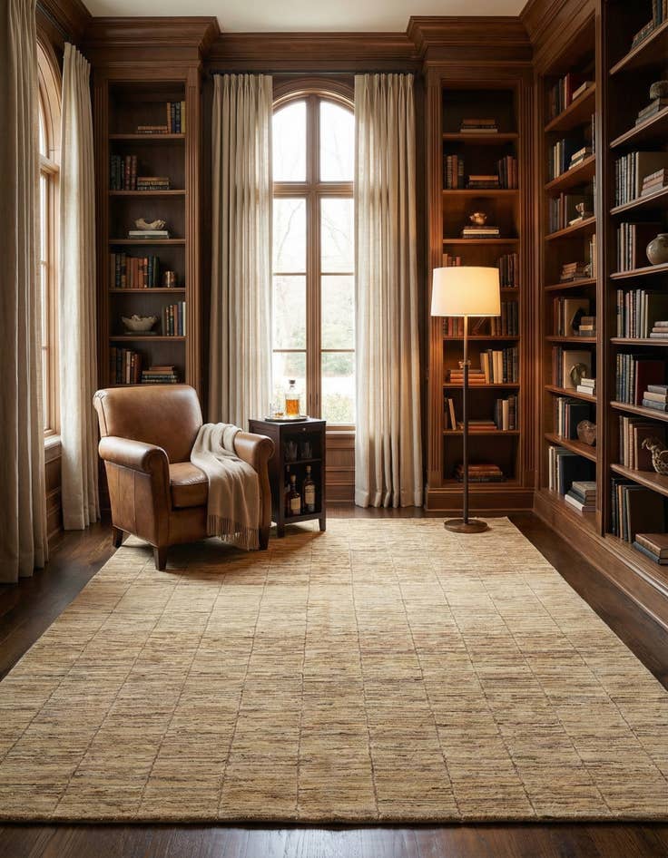 Detail image of 5' 8 x 8' 1 Juma Wool Rug