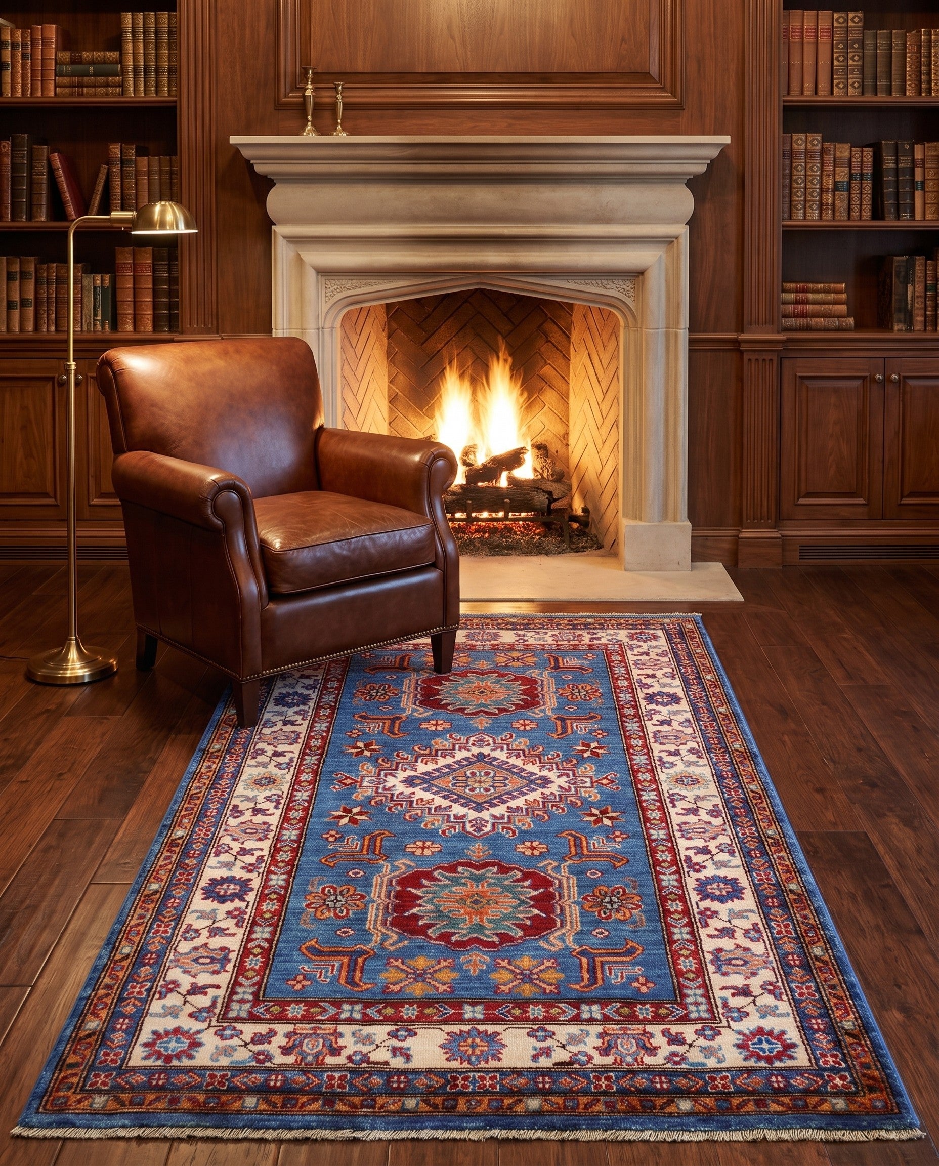 3' 1 x 5' 2 Hand Knotted Kazak Rug