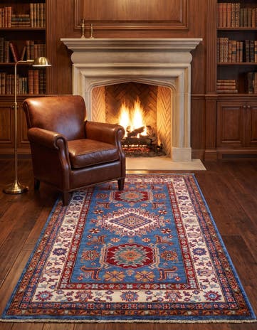 3' 1 x 5' 2 Hand Knotted Kazak Rug