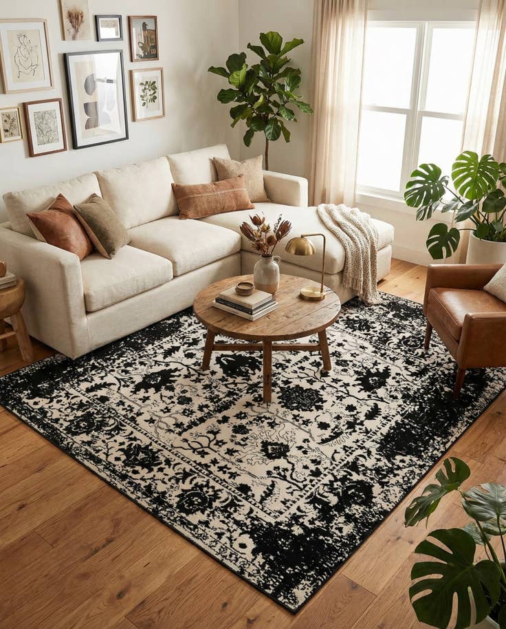 Detail image of 7' 10 x 7' 10 Oregon Square Rug