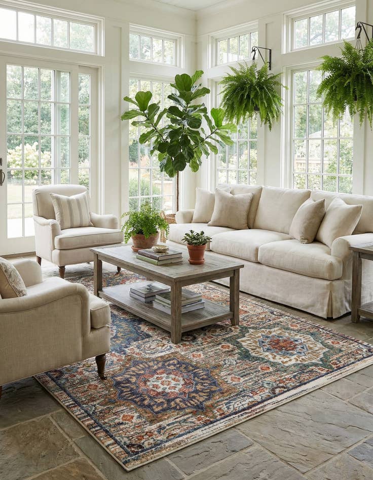 Detail image of 10' x 14' Isabella Rug