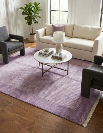 4' 11 x 6' 6 Hand Knotted Darya Wool Rug