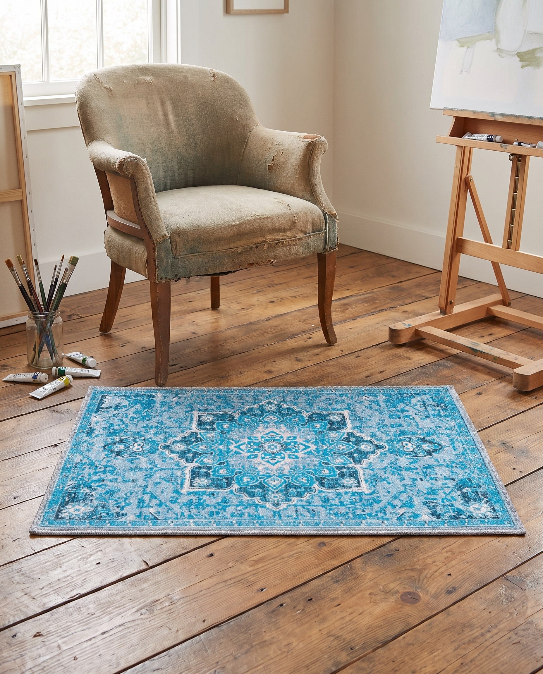 2' x 3' Washable Francesca Rug