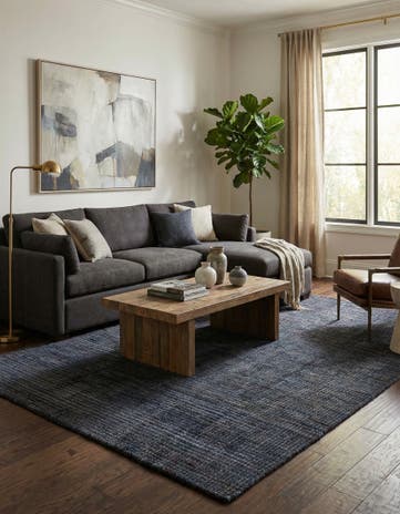 6' 3 x 9' 9 Hand Knotted Darya Wool Rug