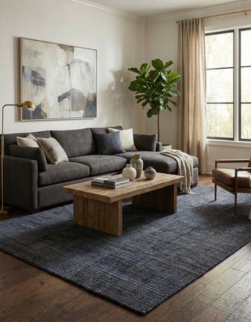 6' 3 x 9' 9 Hand Knotted Darya Wool Rug
