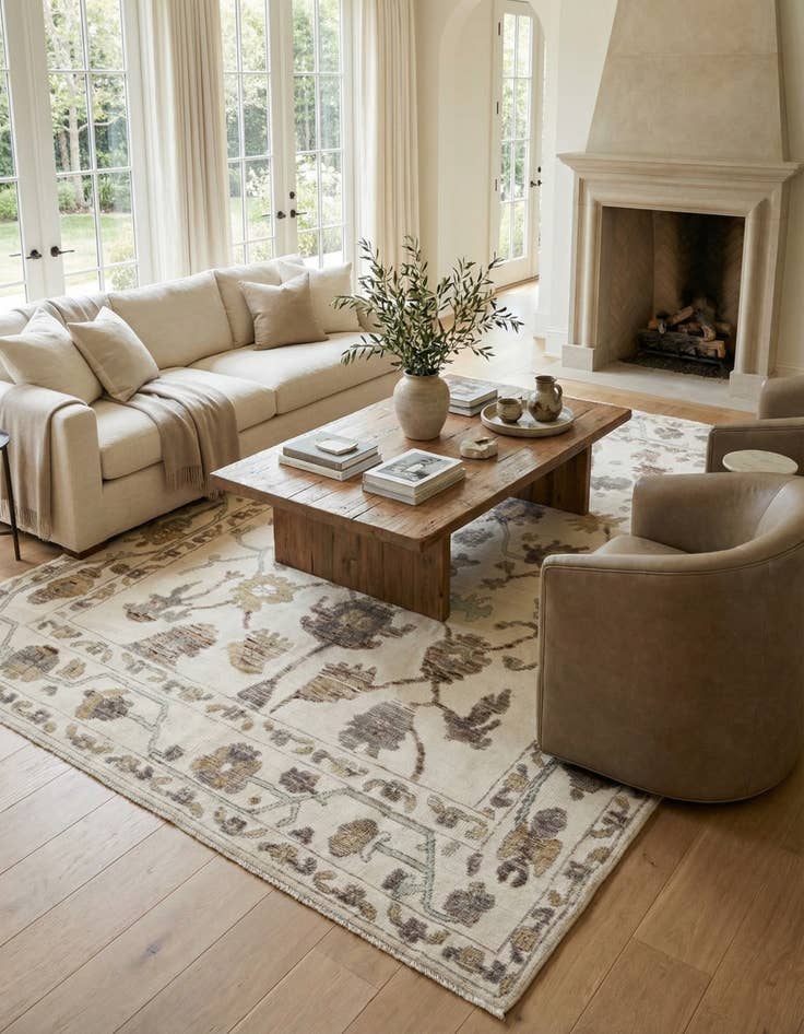 Detail image of 8' 8 x 12' 1  Hand Knotted Moroccan Wool Rug