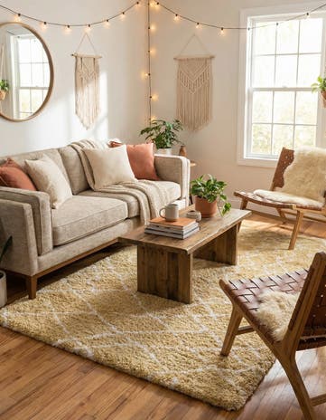 5' x 8' Moroccan Shag Rug