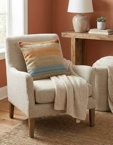 3' 3 x 3' 3 Hand Woven Pillow Wool Square Rug