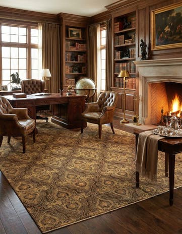 8' 11 x 11' 6 Ziegler Rug
