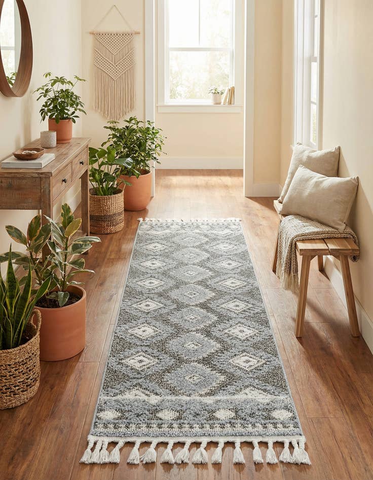 Detail image of  2' x 6' Boho Runner Rug