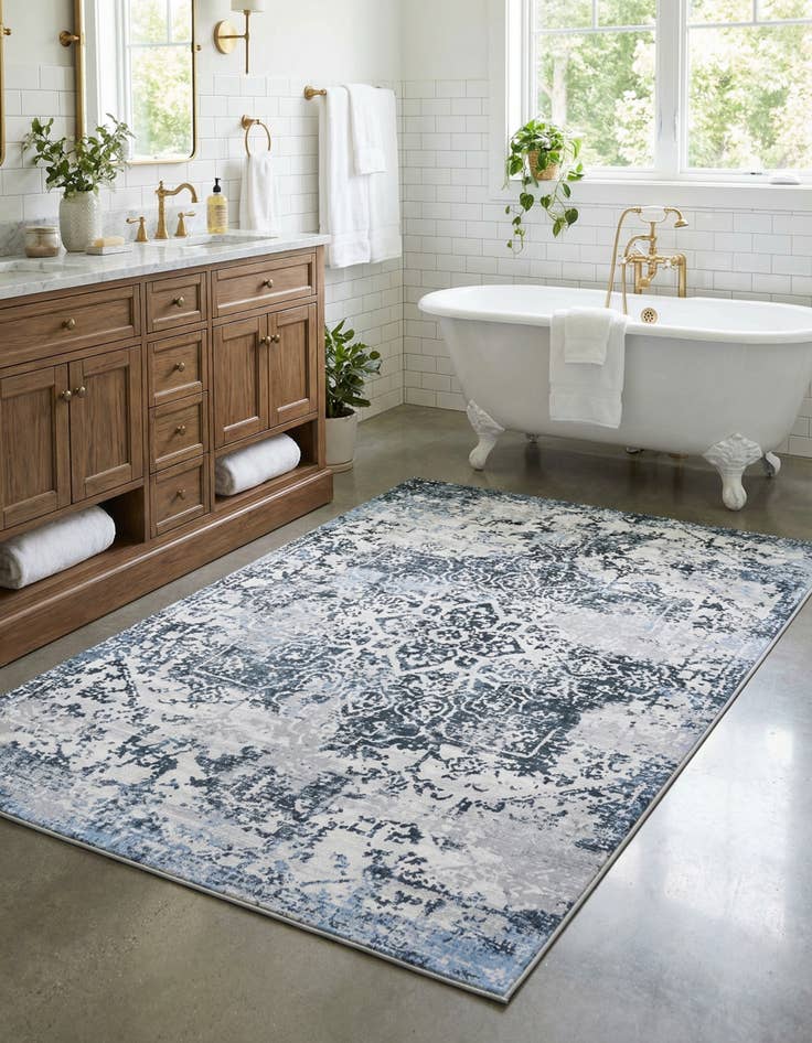 Detail image of 6' x 9' Kamala Washable Rug