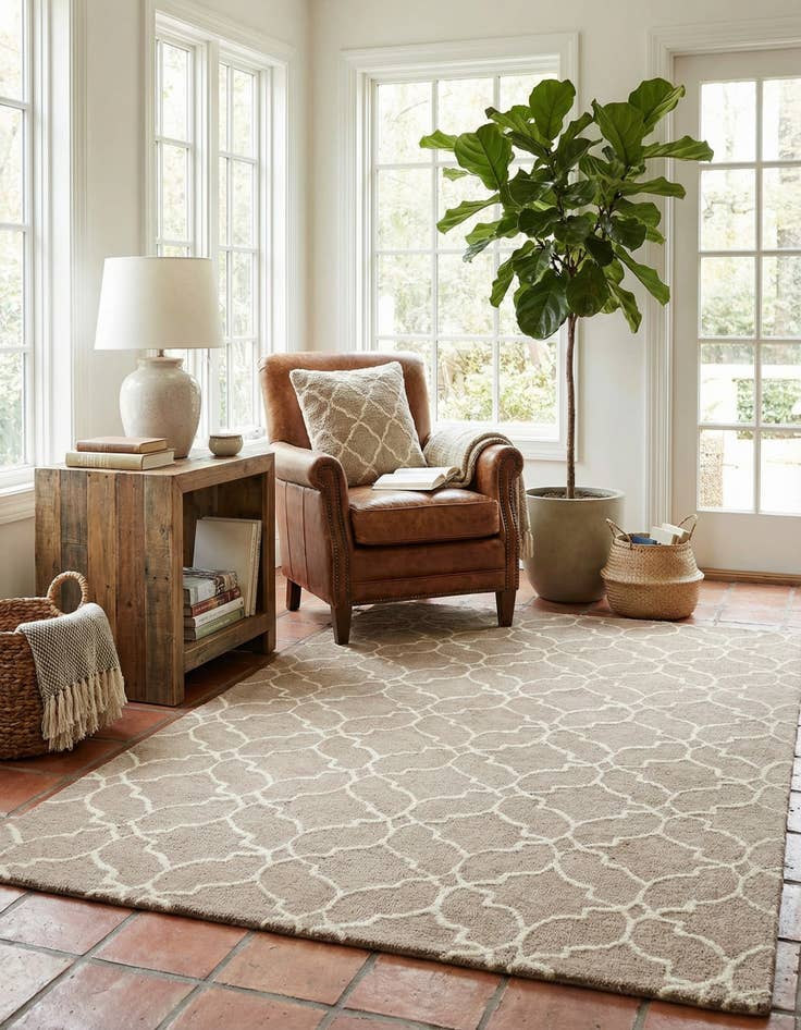 Detail image of 5' 1 x 8' Luna Rug