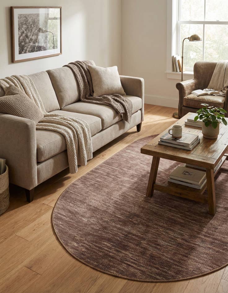 Detail image of  5' x 8' Asha Oval Rug