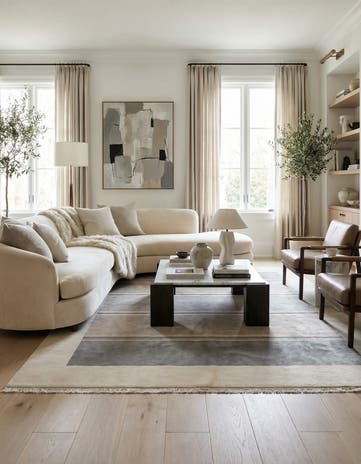 7' 9 x 9' 10 Hand Knotted Darya Wool Rug