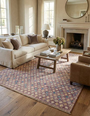 8' 10 x 11' 10 Hand Knotted Darya Wool Rug