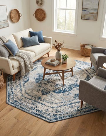 7' 10 x 7' 10 Monte Carlo Octagon Rug