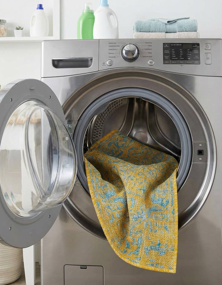 Detail image of 2' x 3'  Washable Jill Zarin Dubai Indoor / Outdoor Rug