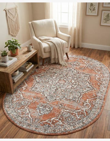 4' x 6' Nyla Oval Rug