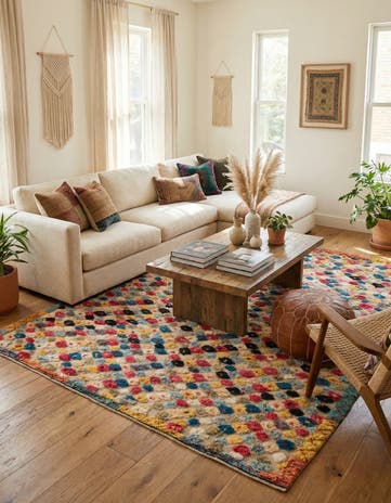 8' 1 x 10' Hand Knotted Darya Wool Rug