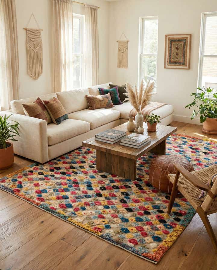 8' 1 x 10' Hand Knotted Darya Wool Rug