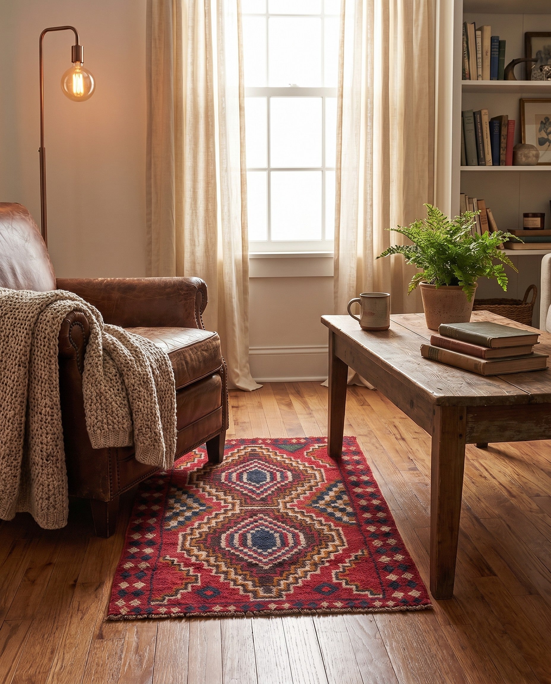 2' 10 x 4' 6 Hand Knotted Balouch Persian Wool Rug