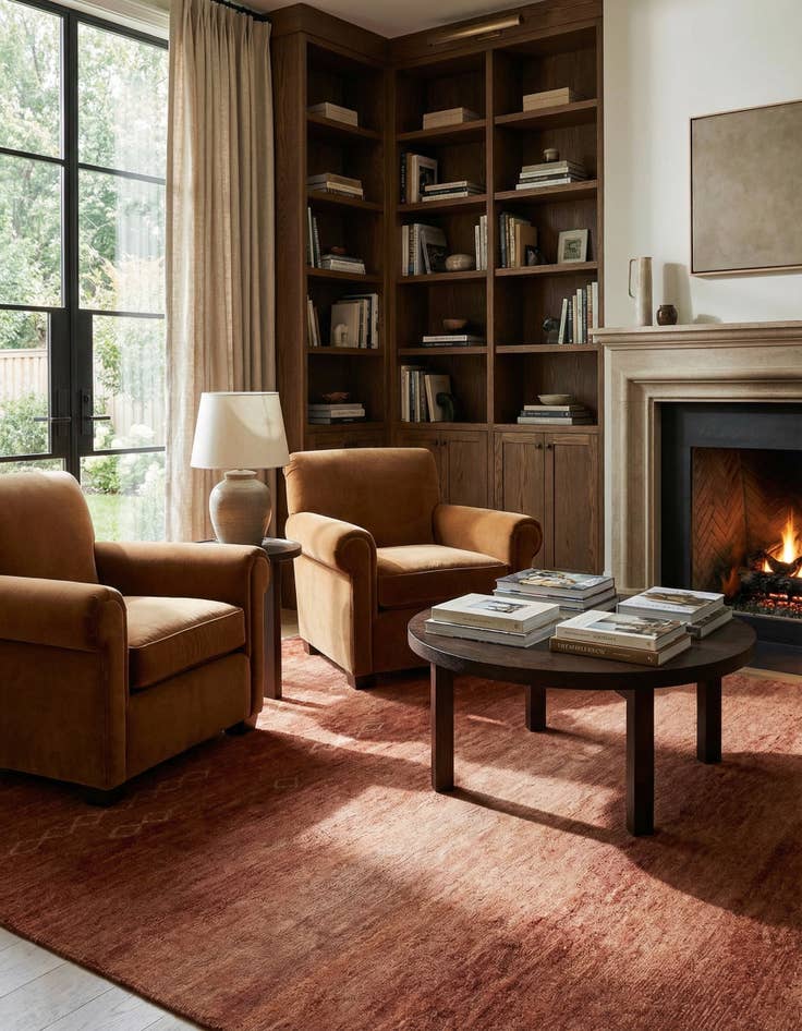 Detail image of  5' x 6' 5 Tibeter Terra Focus Rug