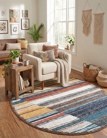 7' x 7' Aramis Round Rug