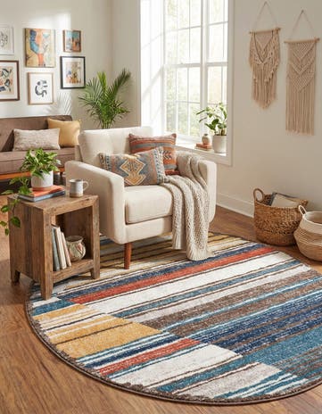 7' x 7' Aramis Round Rug