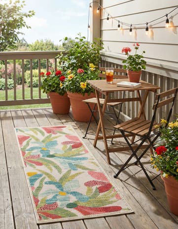 2' x 5' Easy-Clean Casablanca Indoor / Outdoor Runner Rug